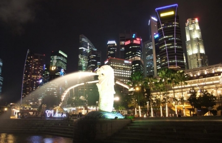 Chinatown & Singapore at Night