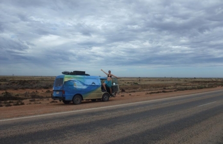 Driving through the Nullarbor