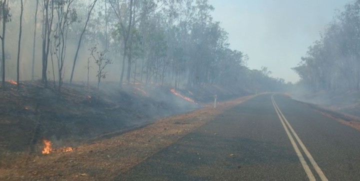 Buschfeuer im Kakadu NP