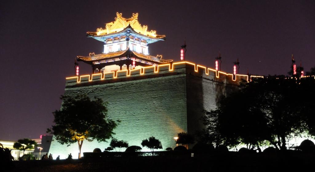 Xian bei Nacht