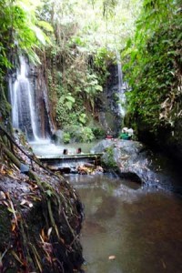 Tetebatu-Wasserfall
