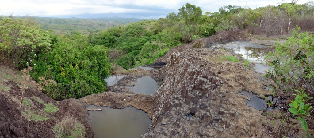Aussichtspunkt am Wasserfall
